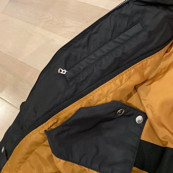 Bogner black down jacket